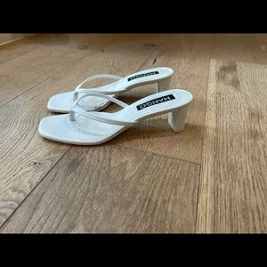 Mango high heeled sandals size 38